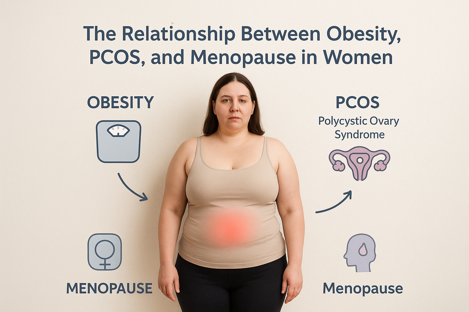 The Relationship Between Obesity, PCOS, and Menopause in Women